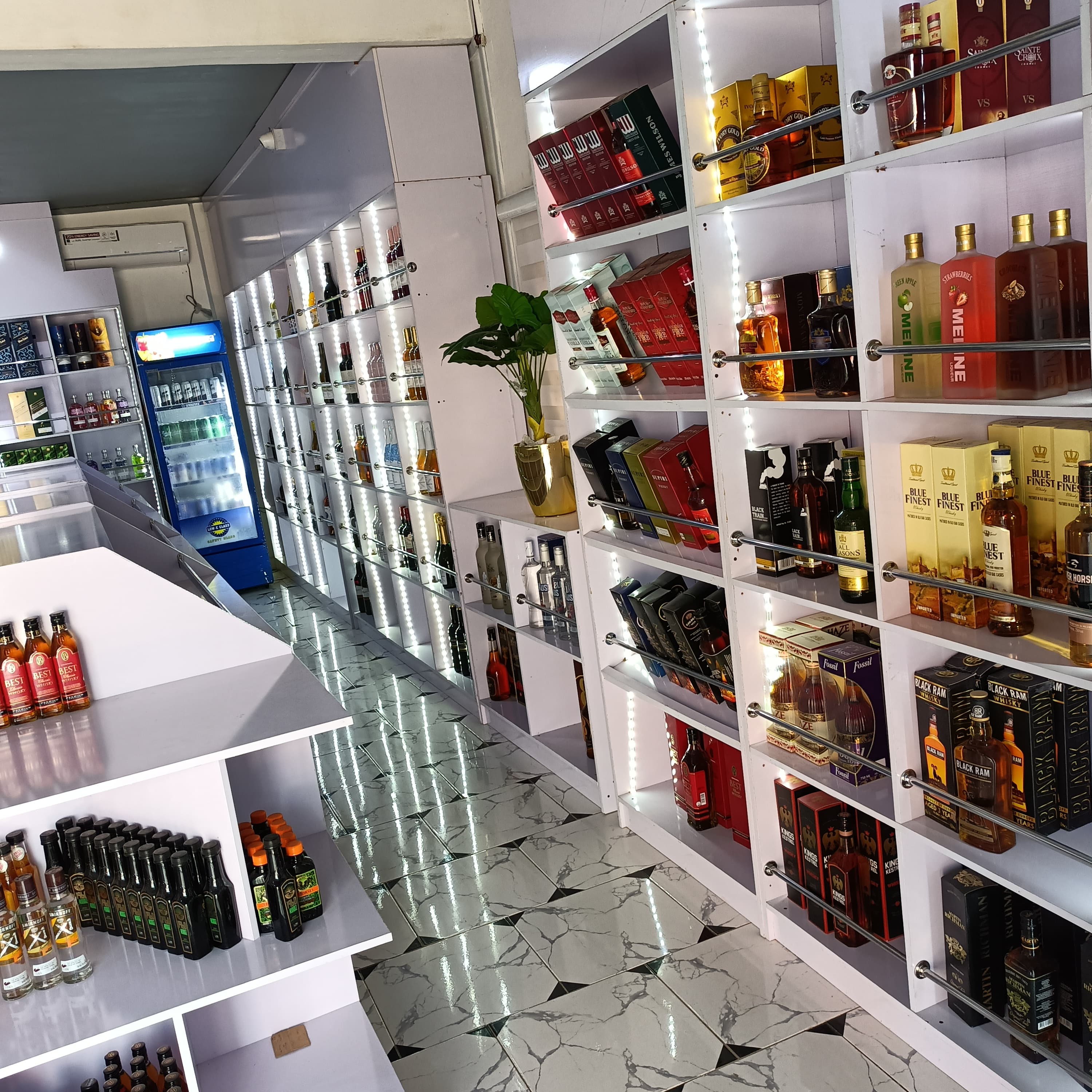 Premium Wine Collection and Ambience
